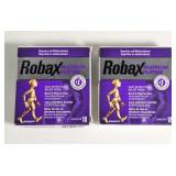 NEW Robax Platinum Back Pain Relief 18 Caplets 2PK