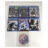 COLLECT Assorted Playstation PS4 Title Games (7PC)