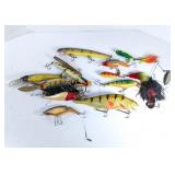 Tackle Box of Large Varied Fishing Lures & Tackles