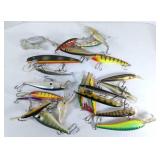 Tackle Box of Large Varied Fishing Lures & Tackles