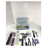 GUC Box of Assorted Tools & Hardware