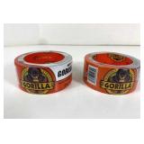 NEW Gorilla White & Grey Heavy Duty Tape (2pks)