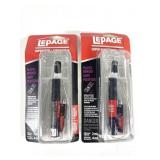 NEW LePage Plastic Bonder Super Glue (2pks)