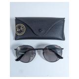 GUC Ray Ban Sunglasses Round Metal RB3447 & Case