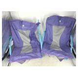 GUC Purple Camphill Low Beach Chairs