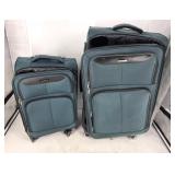 GUC Travel Sentry Large & Small Luggage Cases 2PC