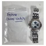 GUC Festina Chronograph Stainless Steel Watch*