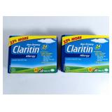 NEW Claritin Allergy Non-Drowsy 40ct, 2PKS