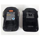 GUC Ridgid 18V Lithium Ion Batteries NOT CHARGING