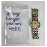 VINTAGE Longines Slim Gold Tone Unisex Watch