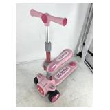 LIKE NEW Girl's Foldable Pink Scooter w/Seat!