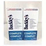 NIB Buckleys COMPLETE Cough Syrup (150ML) 2PKS