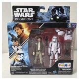 NIB Star Wars Captain Cassian & Storm Trooper Toys