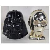COLLECT Star Wars Vader & C3PO Figure Heads (2pcs)