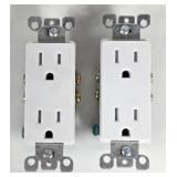 GUC Leviton Electric Wall Sockets (2pcs)
