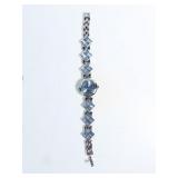 GUC ACUET JAPAN Blue Stone Ladies Quartz Watch