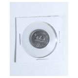 GUC 1937 Canada Nickel with DOT after date RARE