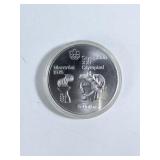 CANADA MONTREAL 1976 Olympic $5 Coin Real Silver