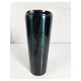 NEW Starbucks 2024 Black Bedazzled Tumblr 16OZ