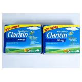 NEW Claritin Allergy +Sinus 24Hrs, 40ct Value, 2PK