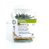 NEW HB Deck Screws 8 x 2 1/2'/ PO (350pcs)