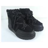 NEW Sorel Winter Black Ankle Boots (Size 7 Ladies)