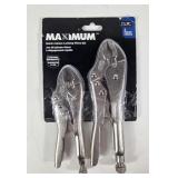 NEW Maximum Quick Release Locking Plier Duo