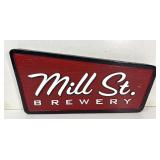 GUC Mill St. Brewery Wooden Signage