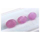 $11,610 Appraisal - 6.45 ct Cert. Pink Sapphires