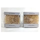 NEW Sephora Dry Body Therapy Brushes (2PKS)