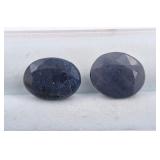 $9,250 Appraisal - 8.05 ct Cert Blue Sapphire Gems