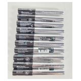 NEW Sephora Satin Black Intense Liquid Liner 10pc