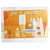 NEW Sol De Jainero Sol Tote Body Essentials Kit