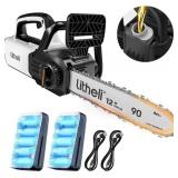 NIB Litheli 12' Brushless Electric Batt Chainsaw