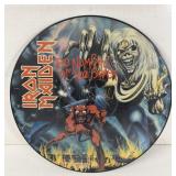 GUC Iron Maiden Number of the Beast Vynyl Record