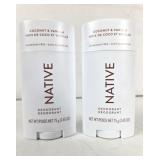 NEW Native Coco & Vanilla ALU-FREE Deodorant 75g 2
