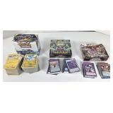 COLLECT Various Pokemon/Yugioh Trading Cards 3PK
