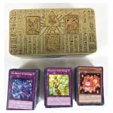 COLLECT Lot of Yugioh Trading Cards w/Tin