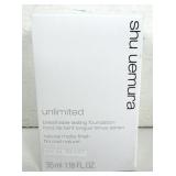 NEW Shu Uemura Unlimited Lasting Foundation 35mL