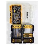 GUC Lot of 2 DeWalt Varied Impact/Drill Bit Cases