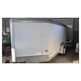 7'x12' Enclosed Trailer, Torsion Supension, Title