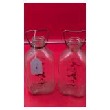 McAllister's Milk Jars