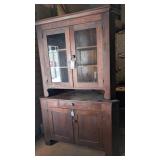 Primative Corner Cabinet