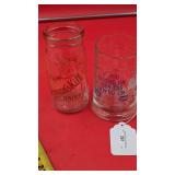 Cottage Cheese Jar & Sohio Glass Mug