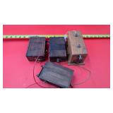 Assorted Old Batteries