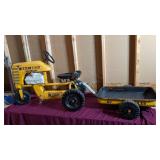 Western Flyer Pedal Tractor W/Trailer