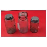 Old Blue Canning Jars