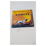 Winchester Ranger Smokeless Porcelain Sign