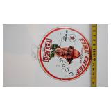 Texaco Fire Chief 12' Porcelain Sign