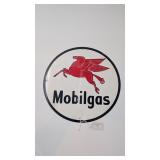 Mobilgas 12' Porcelain Sign
